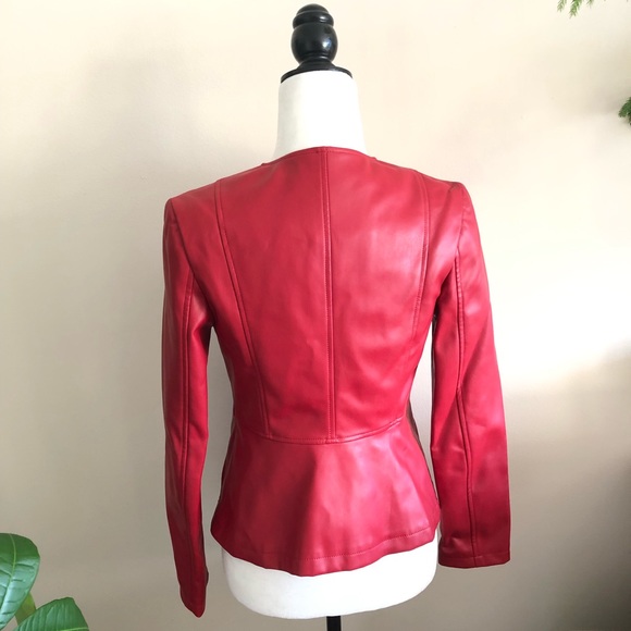 HP✨Zara | Faux Leather Jacket - Picture 7 of 14